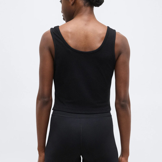 Guess Γυναικεία αμάνικη μπλούζα Rib Tank Top